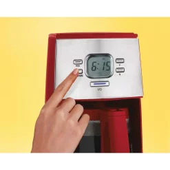 Coffee Makers Hamilton Beach 12-Cup Red Ensemble Coffee Maker -BergHOFF Shop red hamilton beach drip coffee makers 43253r 4f 1000