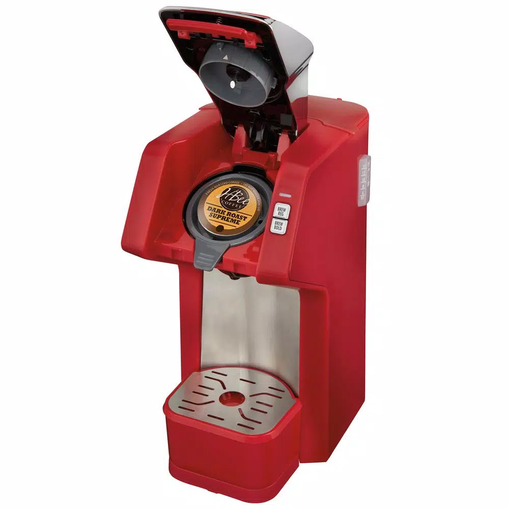 Coffee Makers Hamilton Beach 1-Cup Red FlexBrew Coffee Maker 3 Coffee Makers Hamilton Beach 1-Cup Red FlexBrew Coffee Maker - Image 3