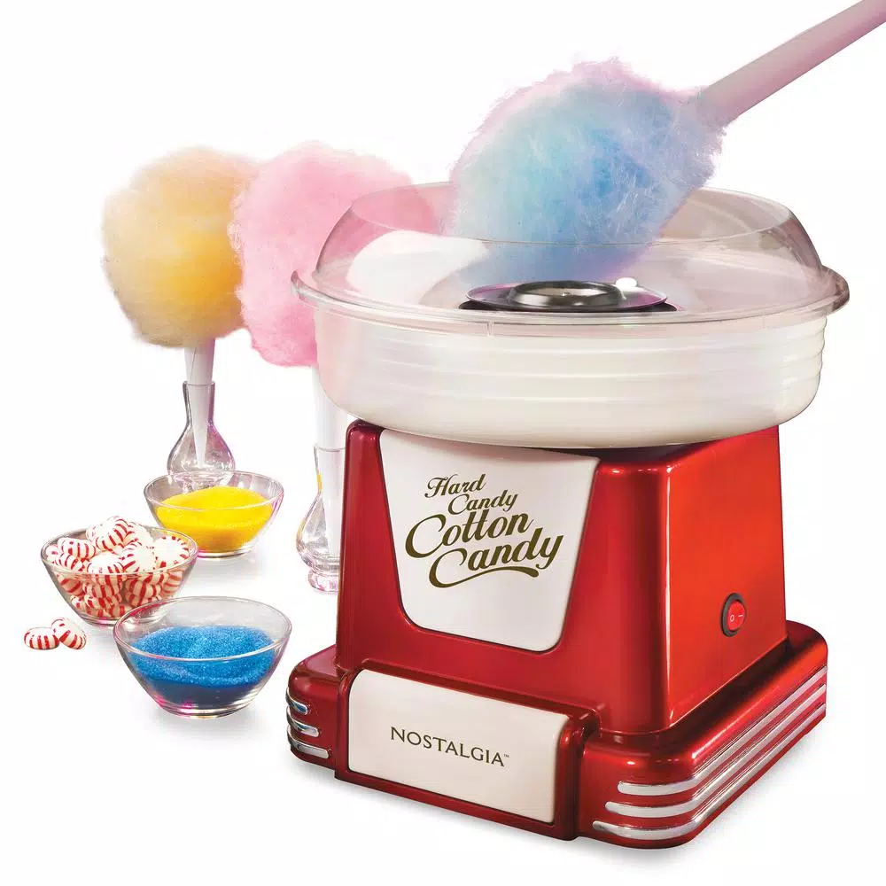 Dessert Makers Nostalgia Retro Red Hard And Sugar Free Cotton Candy Maker With Cotton Candy Cones 10 Dessert Makers Nostalgia Retro Red Hard And Sugar Free Cotton Candy Maker With Cotton Candy Cones - Image 10