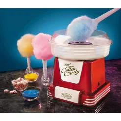 Dessert Makers Nostalgia Retro Red Hard And Sugar Free Cotton Candy Maker With Cotton Candy Cones 23 Dessert Makers Nostalgia Retro Red Hard And Sugar Free Cotton Candy Maker With Cotton Candy Cones -BergHOFF Shop red nostalgia cotton candy machines pcm 805retrored 4f 1000