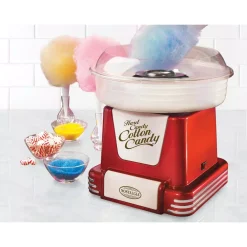 Dessert Makers Nostalgia Retro Red Hard And Sugar Free Cotton Candy Maker With Cotton Candy Cones 21 Dessert Makers Nostalgia Retro Red Hard And Sugar Free Cotton Candy Maker With Cotton Candy Cones -BergHOFF Shop red nostalgia cotton candy machines pcm 805retrored 77 1000