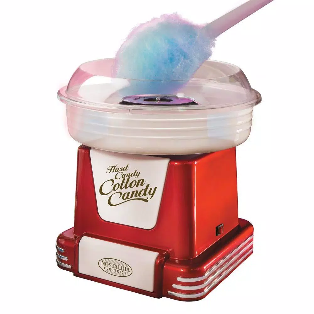 Dessert Makers Nostalgia Retro Red Hard And Sugar Free Cotton Candy Maker With Cotton Candy Cones 8 Dessert Makers Nostalgia Retro Red Hard And Sugar Free Cotton Candy Maker With Cotton Candy Cones - Image 8
