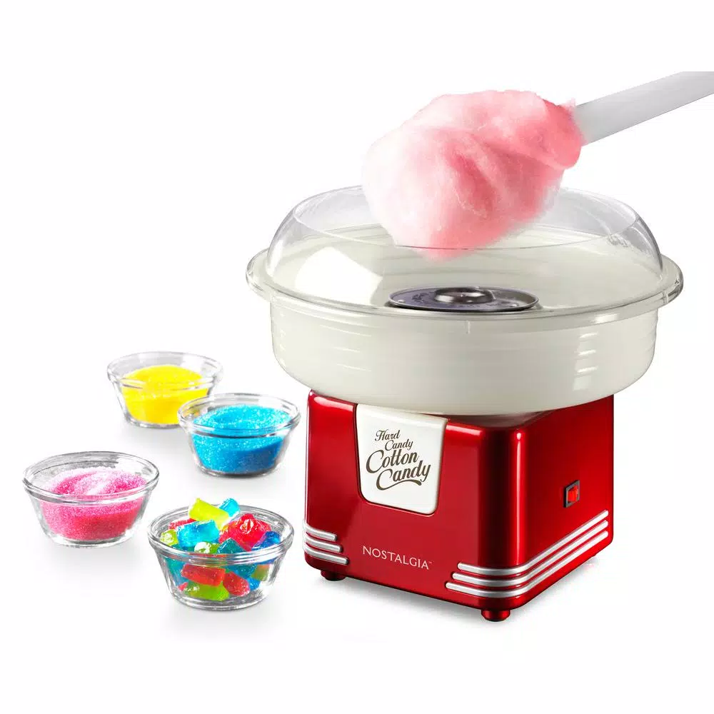 Dessert Makers Nostalgia Retro Red Hard And Sugar Free Cotton Candy Maker With Cotton Candy Cones 10 Dessert Makers Nostalgia Retro Red Hard And Sugar Free Cotton Candy Maker With Cotton Candy Cones - Image 10
