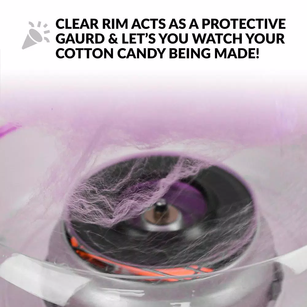 Dessert Makers Nostalgia Retro Red Hard And Sugar Free Cotton Candy Maker With Cotton Candy Cones 15 Dessert Makers Nostalgia Retro Red Hard And Sugar Free Cotton Candy Maker With Cotton Candy Cones - Image 15