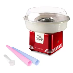 Dessert Makers Nostalgia Retro Red Hard And Sugar Free Cotton Candy Maker With Cotton Candy Cones 17 Dessert Makers Nostalgia Retro Red Hard And Sugar Free Cotton Candy Maker With Cotton Candy Cones -BergHOFF Shop red nostalgia cotton candy machines pcm405retrored 40 1000
