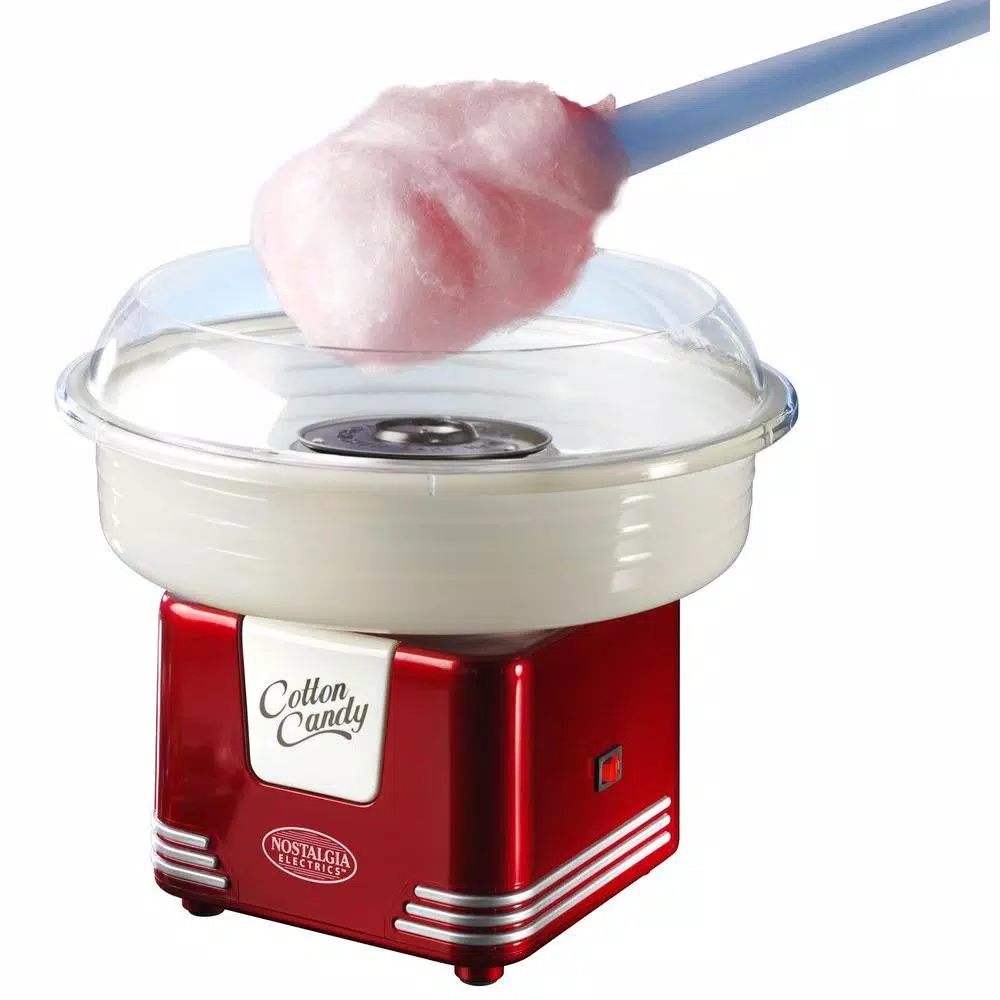 Dessert Makers Nostalgia Retro Red Hard And Sugar Free Cotton Candy Maker With Cotton Candy Cones 8 Dessert Makers Nostalgia Retro Red Hard And Sugar Free Cotton Candy Maker With Cotton Candy Cones - Image 8