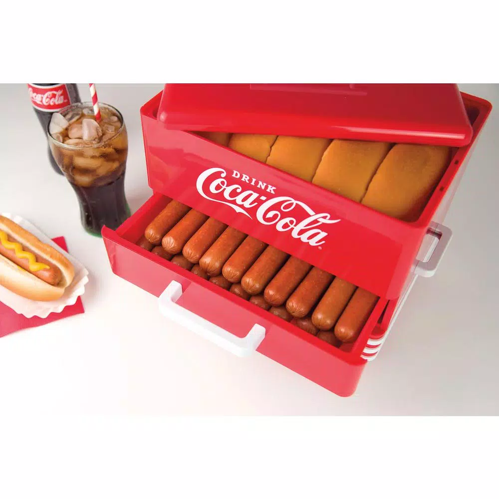 Cookers Nostalgia Coca-Cola Hot Dog Steamer 3 Cookers Nostalgia Coca-Cola Hot Dog Steamer - Image 3