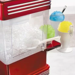 Dessert Makers Nostalgia Retro 300 Oz. Red Countertop Snow Cone Machine -BergHOFF Shop red nostalgia snow cone machines rsm 602 44 1000