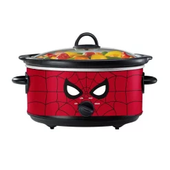 Cookers Uncanny Brands Marvel Spider-Man 7qt. Red Slow Cooker 8 Cookers Uncanny Brands Marvel Spider-Man 7qt. Red Slow Cooker -BergHOFF Shop red uncanny brands slow cookers sc mvc smc c3 1000