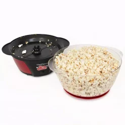Popcorn Machines West Bend 6 Oz. Red Stir Crazy Electric Hot Oil Popcorn Popper Machine With Stirring Rod Large Lid With Improved Butter Melting -BergHOFF Shop red west bend popcorn machines 82707 4f 1000