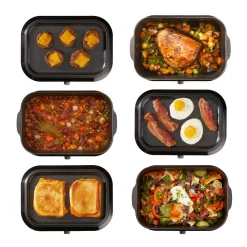 Cookers West Bend 5 Qt. Red Non-Stick Versatility Slow Cooker With 5-Temperature Settings Includes Travel Lid And Thermal Tote 11 Cookers West Bend 5 Qt. Red Non-Stick Versatility Slow Cooker With 5-Temperature Settings Includes Travel Lid And Thermal Tote -BergHOFF Shop red west bend slow cookers 87905r fa 1000