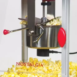Popcorn Machines Nostalgia 380 W 2.5 Oz. Red Hot Air Popcorn Cart With Easy Mobility 13 Popcorn Machines Nostalgia 380 W 2.5 Oz. Red Hot Air Popcorn Cart With Easy Mobility -BergHOFF Shop red white nostalgia popcorn machines pc25rw 31 1000