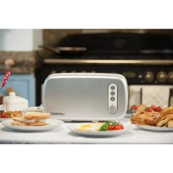 Toasters BergHOFF Seren 2-Slice Silver Long Slot Toaster 7 Toasters BergHOFF Seren 2-Slice Silver Long Slot Toaster -BergHOFF Shop silver berghoff pop up toasters tpserenfpc 31 1000