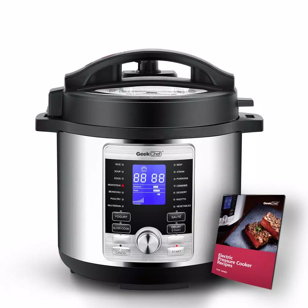Cookers Boyel Living 6 Qt. Stainless Steel 17-in-1 Multi-Use Electric Pressure Cooker With Stainless Steel Inner Pot 5 Cookers Boyel Living 6 Qt. Stainless Steel 17-in-1 Multi-Use Electric Pressure Cooker With Stainless Steel Inner Pot - Image 5