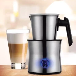 Coffee Makers Brentwood Appliances 15 Oz. Silver Cordless Electric Milk Frother With Warmer And Hot Chocolate Maker 17 Coffee Makers Brentwood Appliances 15 Oz. Silver Cordless Electric Milk Frother With Warmer And Hot Chocolate Maker -BergHOFF Shop silver brentwood appliances milk frothers ga 401s 31 1000