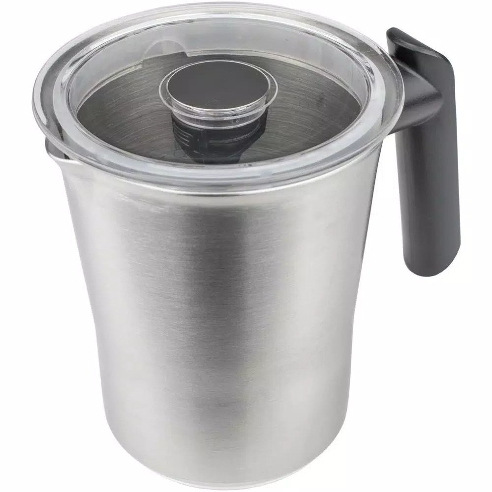 Coffee Makers Brentwood Appliances 15 Oz. Silver Cordless Electric Milk Frother With Warmer And Hot Chocolate Maker 4 Coffee Makers Brentwood Appliances 15 Oz. Silver Cordless Electric Milk Frother With Warmer And Hot Chocolate Maker - Image 4