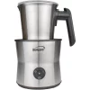 Coffee Makers Brentwood Appliances 15 Oz. Silver Cordless Electric Milk Frother With Warmer And Hot Chocolate Maker