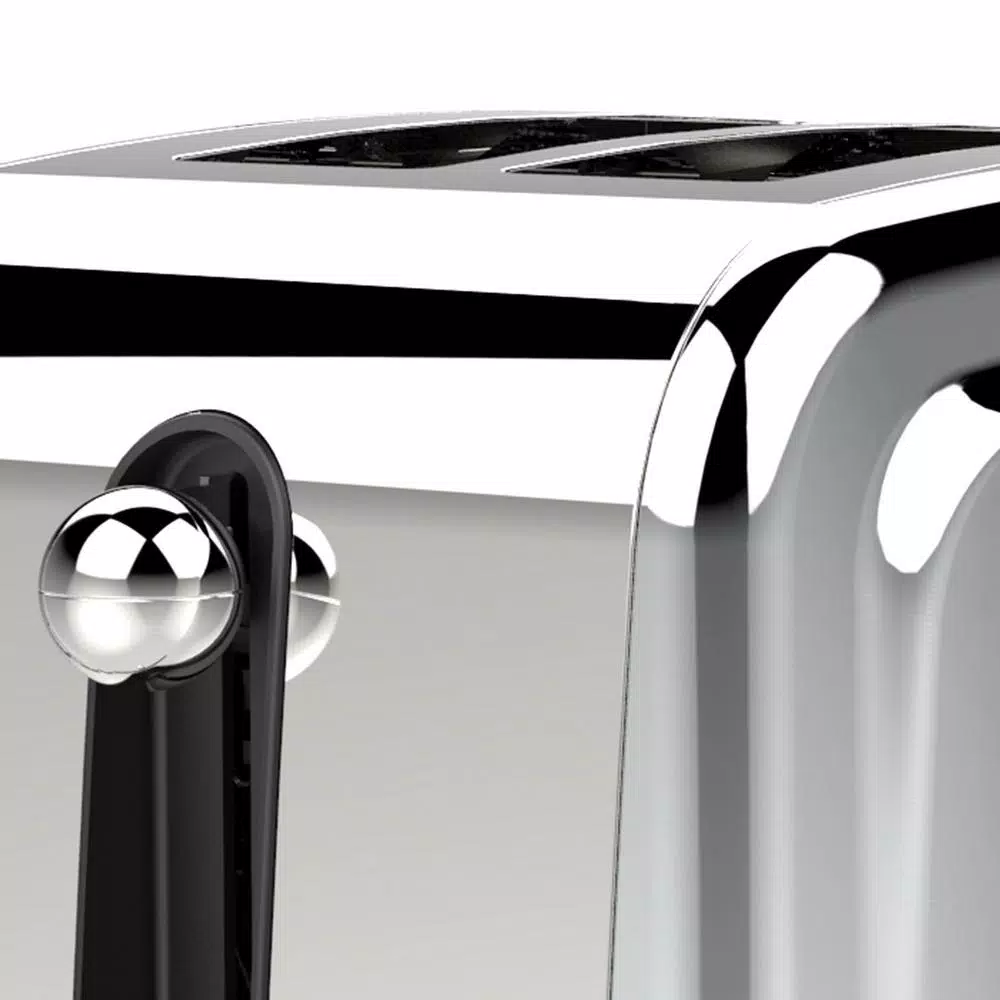 Toasters Brentwood Appliances 2-Slice Silver Extra-Wide Slot Toaster 4 Toasters Brentwood Appliances 2-Slice Silver Extra-Wide Slot Toaster - Image 4