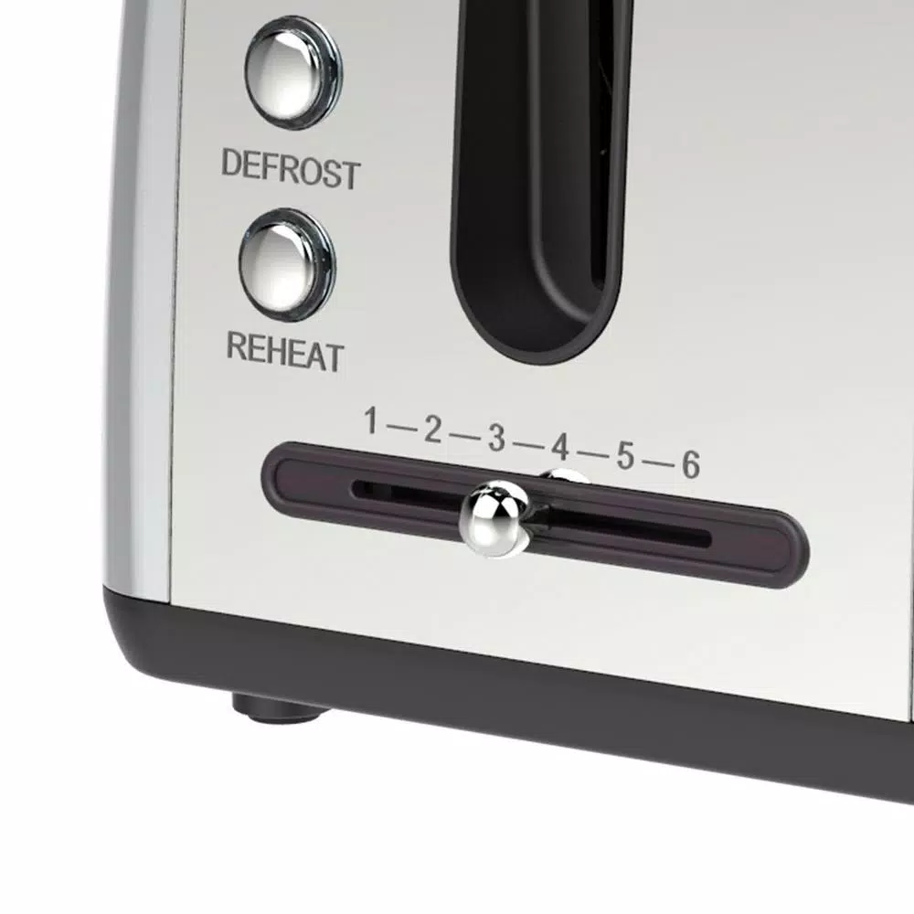 Toasters Brentwood Appliances 2-Slice Silver Extra-Wide Slot Toaster 2 Toasters Brentwood Appliances 2-Slice Silver Extra-Wide Slot Toaster - Image 2