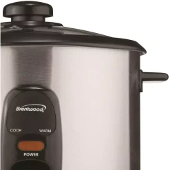 Cookers Brentwood Appliances 5-Cup Silver Rice Cooker -BergHOFF Shop silver brentwood appliances rice cookers ts 10 1f 1000