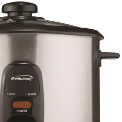 Cookers Brentwood 10-Cup Silver Rice Cooker -BergHOFF Shop silver brentwood rice cookers ts 20 1f 1000