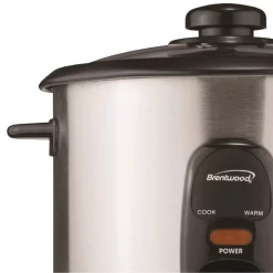 Cookers Brentwood 10-Cup Silver Rice Cooker -BergHOFF Shop silver brentwood rice cookers ts 20 4f 1000