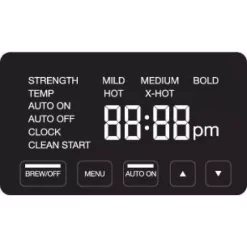 Coffee Makers Cuisinart PurePrecision 8-Cup Programmable Silver Drip Coffee Maker -BergHOFF Shop silver cuisinart drip coffee makers cpo 800 1f 1000