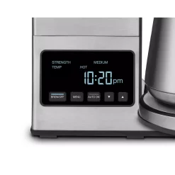 Coffee Makers Cuisinart PurePrecision 8-Cup Programmable Silver Drip Coffee Maker 7 Coffee Makers Cuisinart PurePrecision 8-Cup Programmable Silver Drip Coffee Maker -BergHOFF Shop silver cuisinart drip coffee makers cpo 850 1f 1000