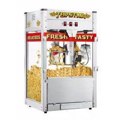 Popcorn Machines Great Northern Top Star 12 Oz. Silver Countertop Popcorn Machine -BergHOFF Shop silver great northern popcorn machines hwd630277 66 1000