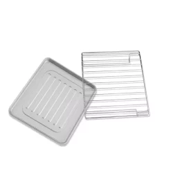 Toasters Hamilton Beach 1100 W 4-Slice Stainless Steel And Black Toaster Oven -BergHOFF Shop silver hamilton beach toaster ovens 31142 4f 1000