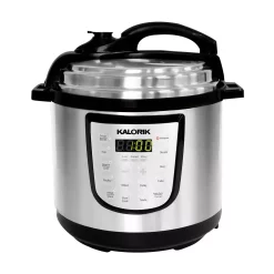 Cookers KALORIK 6 Qt. Stainless Steel Digital Electric Pressure Cooker