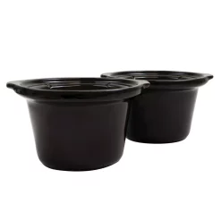 Cookers Nesco 2.5 Qt. Stainless Steel Slow Cooker With Removable Cookwells -BergHOFF Shop silver nesco slow cookers sc 1dss 1f 1000