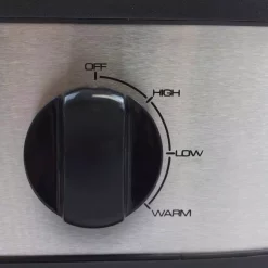 Cookers Nesco 2.5 Qt. Stainless Steel Slow Cooker With Removable Cookwells -BergHOFF Shop silver nesco slow cookers sc 1dss 4f 1000