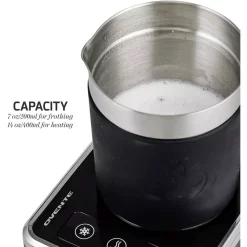 Coffee Makers Ovente 7 Oz. Stainless Steel Silver Coffee And Milk Frother With Induction Base 11 Coffee Makers Ovente 7 Oz. Stainless Steel Silver Coffee And Milk Frother With Induction Base -BergHOFF Shop silver ovente milk frothers fr2008s 1f 1000