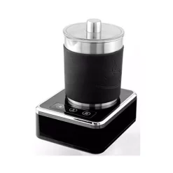 Coffee Makers Ovente 7 Oz. Stainless Steel Silver Coffee And Milk Frother With Induction Base