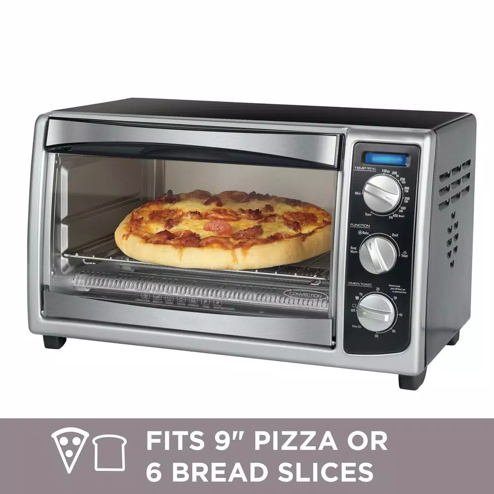 Toasters BLACK+DECKER 1500 W 6-Slice Stainless Steel Toaster Oven With Built-In Timer 5 Toasters BLACK+DECKER 1500 W 6-Slice Stainless Steel Toaster Oven With Built-In Timer - Image 5