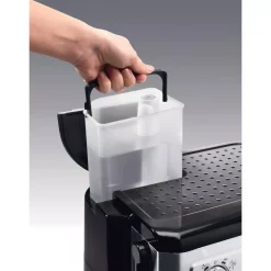 Coffee Makers DeLonghi All-In-One 10-Cup Stainless Steel Espresso Machine And Drip Coffee Maker -BergHOFF Shop stainless and black delonghi drip coffee makers bco430t 44 1000