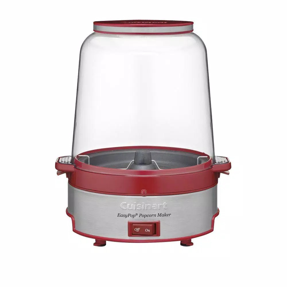 Popcorn Machines Cuisinart 500-Watt 4 Oz. Red Stainless Steel Countertop Popcorn Machine 1 Popcorn Machines Cuisinart 500-Watt 4 Oz. Red Stainless Steel Countertop Popcorn Machine