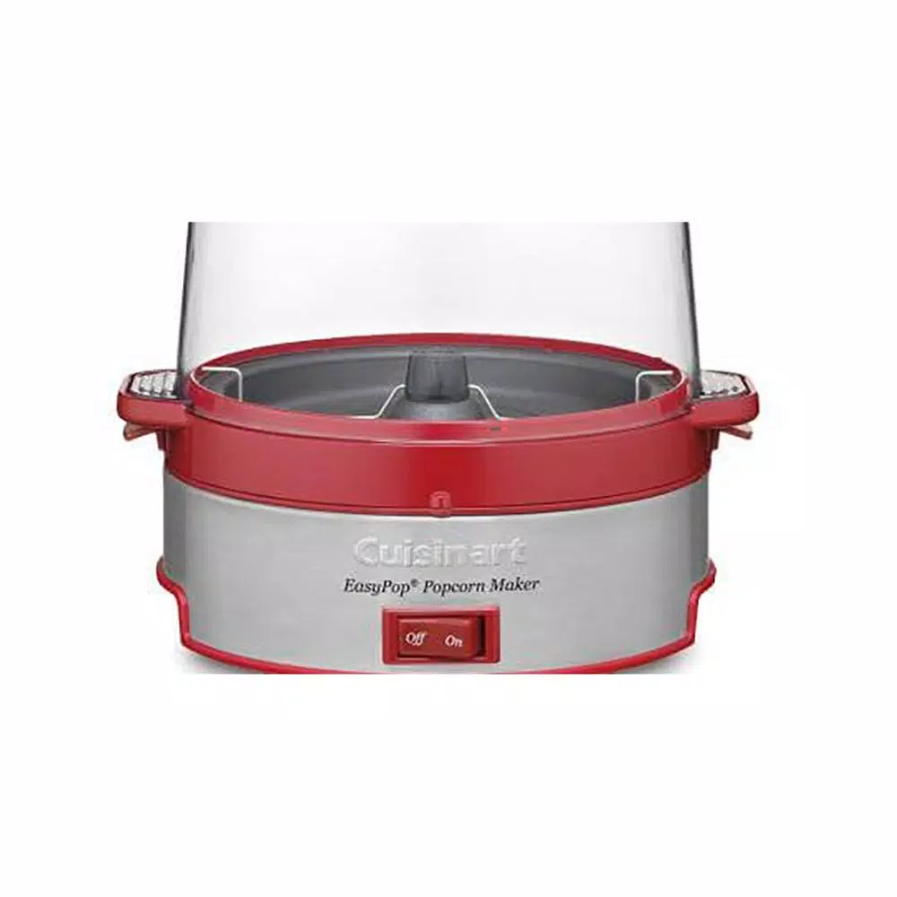 Popcorn Machines Cuisinart 500-Watt 4 Oz. Red Stainless Steel Countertop Popcorn Machine 2 Popcorn Machines Cuisinart 500-Watt 4 Oz. Red Stainless Steel Countertop Popcorn Machine - Image 2