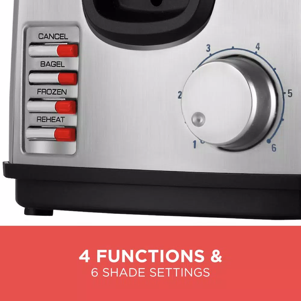 Toasters BLACK+DECKER 2-Slice Stainless Steel Toaster 2 Toasters BLACK+DECKER 2-Slice Stainless Steel Toaster - Image 2