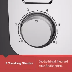 Toasters BLACK+DECKER 4-Slice Stainless Steel Wide Slot Toaster With Crumb Tray 9 Toasters BLACK+DECKER 4-Slice Stainless Steel Wide Slot Toaster With Crumb Tray -BergHOFF Shop stainless steel black decker pop up toasters t4030 4f 1000