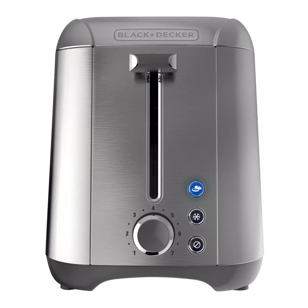 Toasters BLACK+DECKER Rapid Toast 2-Slice Stainless Steel Wide Slot Toaster 1 Toasters BLACK+DECKER Rapid Toast 2-Slice Stainless Steel Wide Slot Toaster