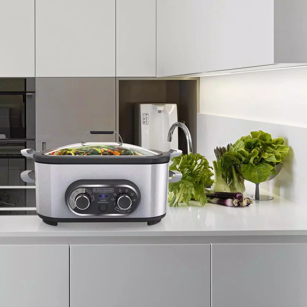 Cookers BLACK+DECKER 6.5 Quart Stainless Steel Slow Cooker 5 Cookers BLACK+DECKER 6.5 Quart Stainless Steel Slow Cooker - Image 5