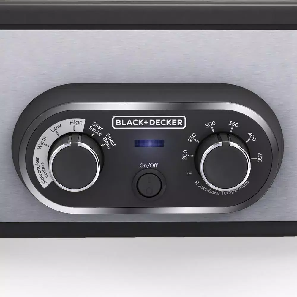Cookers BLACK+DECKER 6.5 Quart Stainless Steel Slow Cooker 2 Cookers BLACK+DECKER 6.5 Quart Stainless Steel Slow Cooker - Image 2