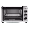 Toasters BLACK+DECKER 1500 W 6-Slice Stainless Steel Toaster Oven With Built-In Timer