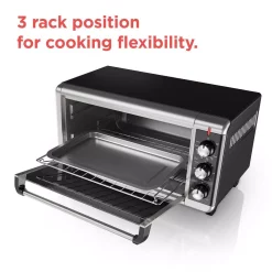 Toasters BLACK+DECKER 1500 W 8-Slice Stainless Steel Toaster Oven With Broiler -BergHOFF Shop stainless steel black decker toaster ovens to3250xsb 1d 1000