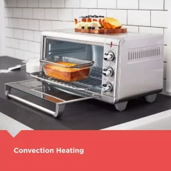 Toasters BLACK+DECKER Crisp ‘N Bake 1500 W 8-Slice Stainless Steel Toaster Oven With Fry Basket 17 Toasters BLACK+DECKER Crisp ‘N Bake 1500 W 8-Slice Stainless Steel Toaster Oven With Fry Basket -BergHOFF Shop stainless steel black decker toaster ovens to3265xssd hd 44 1000