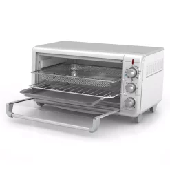 Toasters BLACK+DECKER Crisp ‘N Bake 1500 W 8-Slice Stainless Steel Toaster Oven With Fry Basket 13 Toasters BLACK+DECKER Crisp ‘N Bake 1500 W 8-Slice Stainless Steel Toaster Oven With Fry Basket -BergHOFF Shop stainless steel black decker toaster ovens to3265xssd hd 77 1000