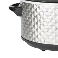 Cookers Brentwood Appliances Diamond 7 Qt. Stainless Steel Slow Cooker With Tempered Glass Lid 12 Cookers Brentwood Appliances Diamond 7 Qt. Stainless Steel Slow Cooker With Tempered Glass Lid -BergHOFF Shop stainless steel brentwood appliances slow cookers sc 157s 44 1000