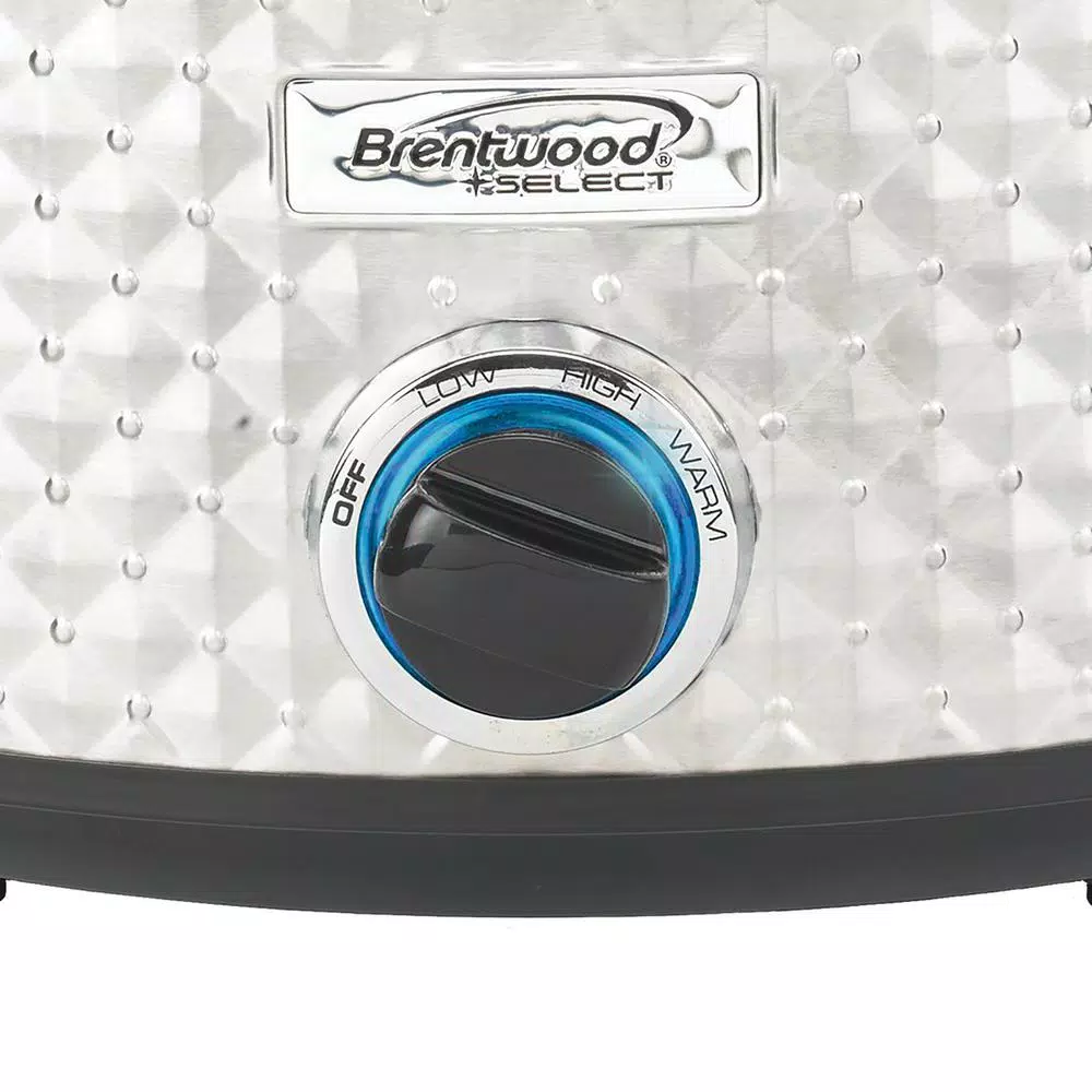 Cookers Brentwood Appliances Diamond 7 Qt. Stainless Steel Slow Cooker With Tempered Glass Lid 6 Cookers Brentwood Appliances Diamond 7 Qt. Stainless Steel Slow Cooker With Tempered Glass Lid - Image 6